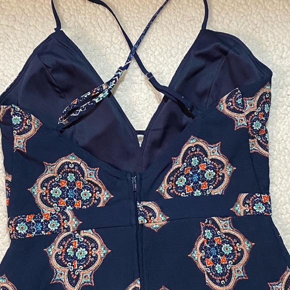 Romper Cristal Sky blue size#5 sleeveless - Picture 2 of 8